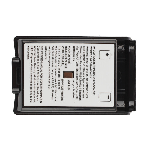 2 Pcs Replacement Battery Shell PACK Case Cover Holder for Minisoft , White & Black 2