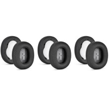 3Pair Foam Ear Pads Cushion Leather Earpad for E65 E65BTNC / Duet NC/Live 650BTNC Live 660 BTNC Headphones