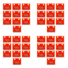 40 St BäRbara ModuläRa Kontakter / Ethernet-Kontakter RJ45 Breakout Board Adapter Connector Modulkort