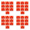 40PCS Portable Modular Connectors / Ethernet Connectors RJ45 Breakout Board Adapter Connector Module Board 1