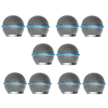 10PCS Microphone Grill Mic Grille Replacement Mic Mesh for Beta58A SM58 Pgx24 Slx24
