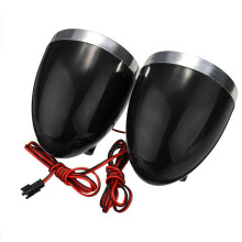 4X Motorrad Stereo Lautsprecher Drahtloser MP3 Spieler Wasserdichtes Fm Audio für Motor Roller Fahrrad Atv Utv