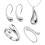 4Ud De Gotas Collar Pendientes Anillo 2