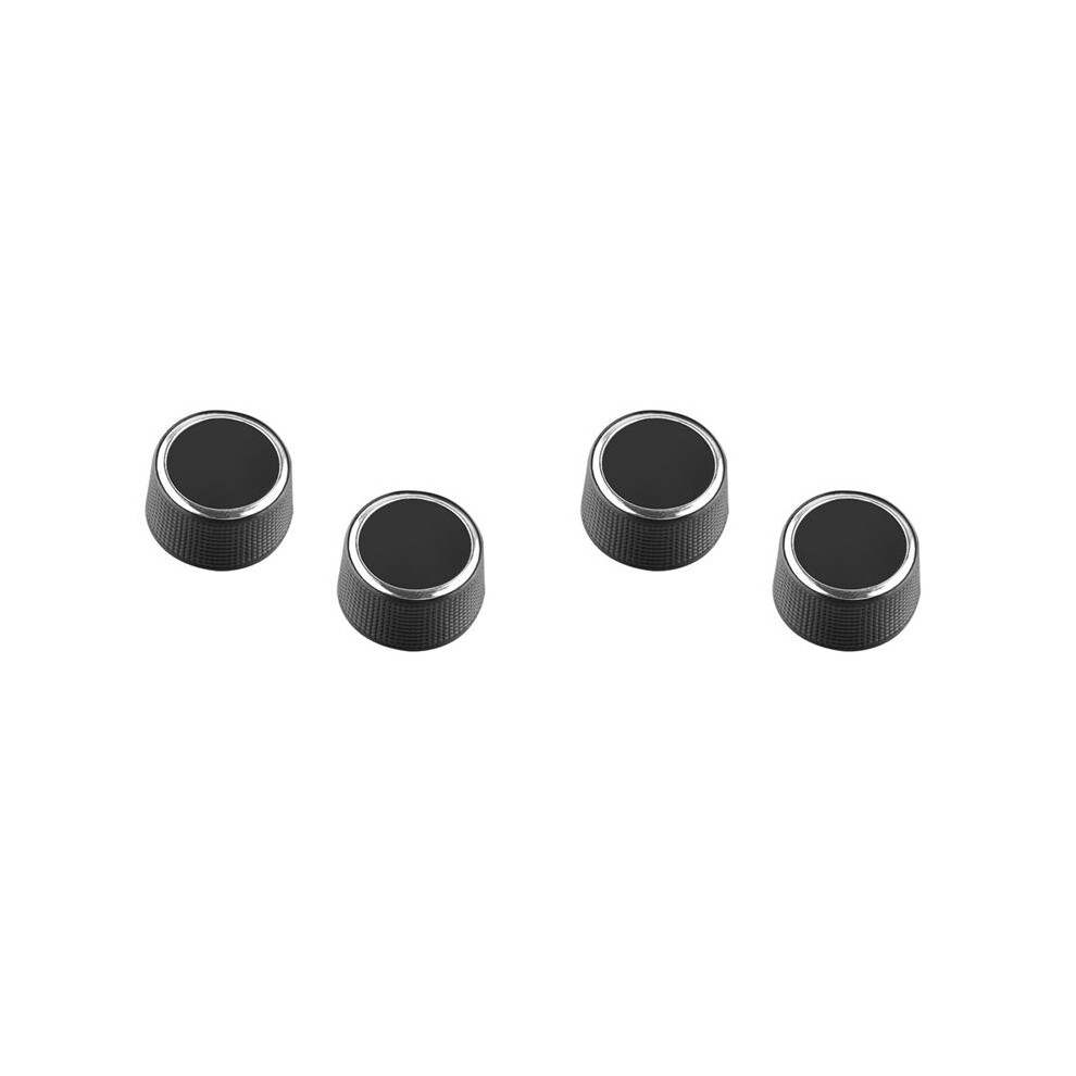4Pcs Rear Radio Audio Volume Control Knob Dial Tuner For 07-13 Chevy Tahoe Silverado Acadia 22912547 4713593804585