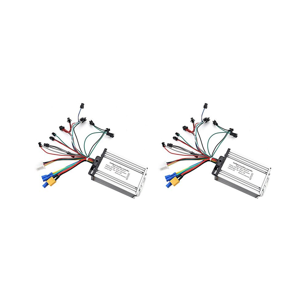2X Electric Scooter 36V-60V 25A Controller 36V 48V 52V 60V Intelligent Brushless Controller 6 Tube Universal Controller 6032338552290