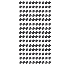 150pcs 5mm Black Plastic LED Holder Case Clip Display Panel