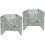 2Pièces Protection Cuisson En Aluminium Anti Éclaboussures Multi Usage 4