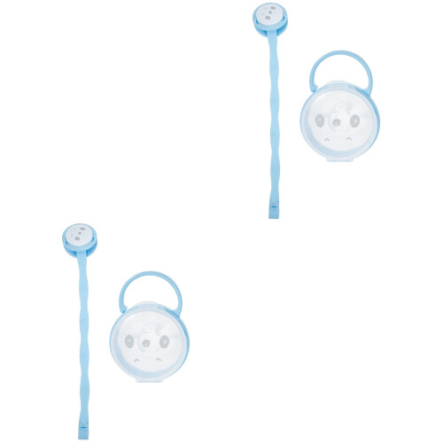4Ensembles Étuis Tétine , Durable Pour Voyage 2