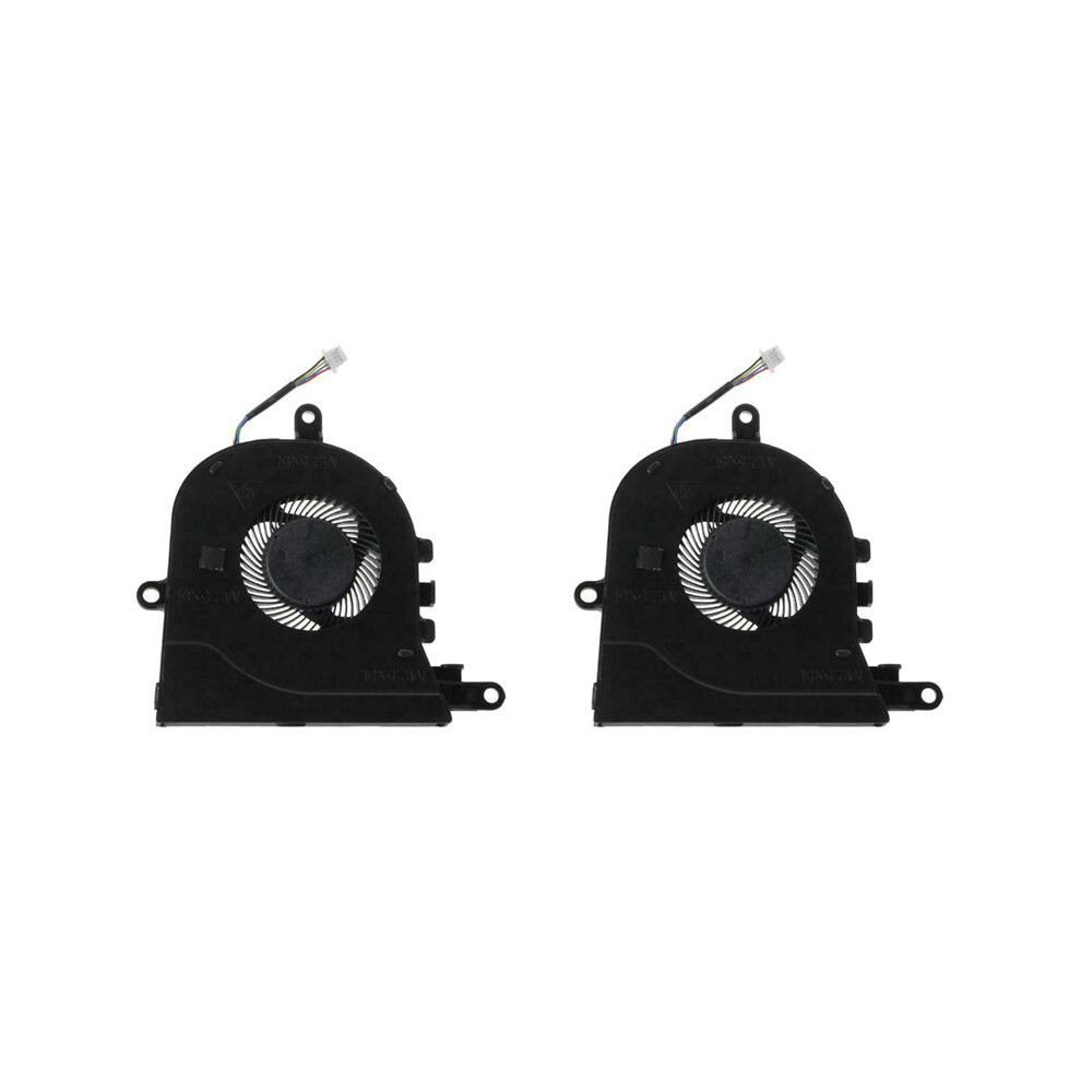 2X Laptop Cooling Fan For Latitude 3590 E3590 / Inspiron 15-3593 3580 3581 17-3780 5593 Cpu Cooling Fan Black 6032040813351