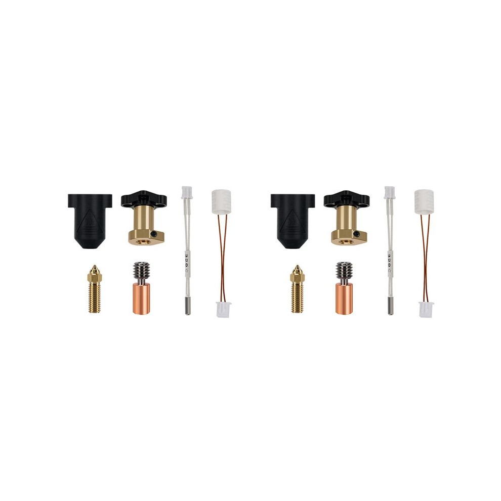 2X Updated Hotend Kit For K1 Hotend For K1/K1 Max Ceramic Heating Block Kit Extruder For K1 3D Printer Accessories 6031601152212