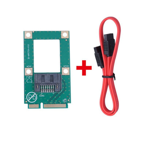 2X MSATA to  Conversion Card   to  Adapter Card   to  Interface Computer Expansion Card 2