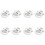 For  Nest WiFi Pro Wall Mounting Bracket Intelligent Speaker Wall Storage Bracket Base, 8 PCS 1