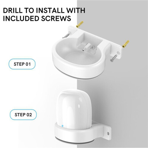 For  Nest WiFi Pro Wall Mounting Bracket Intelligent Speaker Wall Storage Bracket Base, 8 PCS 2