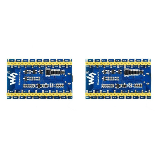2X Waveshare Universal E-Paper Driver Board with WiFi  SoC ESP32 Onboard Supports Various SPI E-Paper