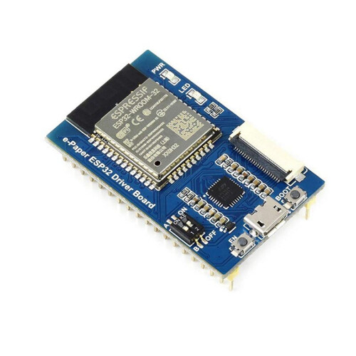 2X Waveshare Universal E-Paper Driver Board with WiFi  SoC ESP32 Onboard Supports Various SPI E-Paper 2