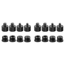2Satz Mikrofonständer, Mikrofonarm-Set, Mikrofongewindeadapter - 5/8-Buchse Auf 3/8-Stecker und 5/8-Buchse Auf 1/4-Stecker Usw.