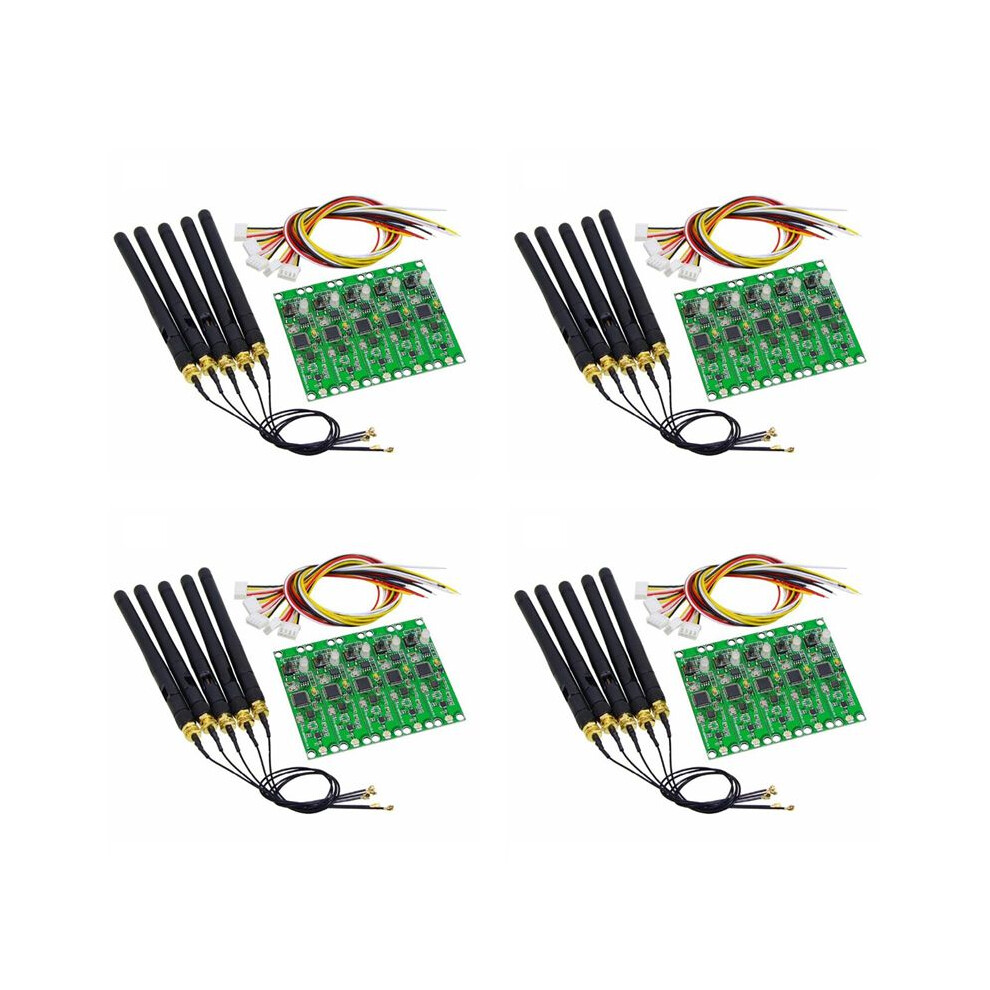 20Pcs 2.4Ghz Wireless Dmx 512 Transmitter Receiver Pcb 2 In 1 Module Wireless Pcb Board With Antenna For Dmx Stage Light 4711717499082