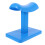 Blue Plastic Pedicure Foot Stool Compact Comfortable Footrest 1