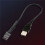 2X 9-Stift Hane Till Extern USB a Han PC Moderkort Intern Dataförlängningskabel 20 cm 3