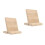 2 Sets Engraving Bamboo Plate Payment Standing Payment Board 8