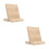 2 Sets Engraving Bamboo Plate Payment Standing Payment Board 4
