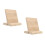 2 Sets Engraving Bamboo Plate Payment Standing Payment Board 5
