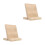 2 Sets Engraving Bamboo Plate Payment Standing Payment Board 10