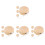 16 Pcs Unfinished Wooden Yo-Yo Balls For Diy Projects 4