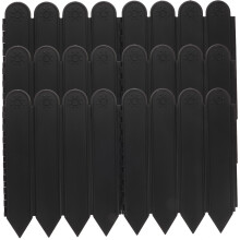 2Pièces Clôture Plastique Portable Pour Jardin Pelouse