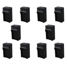 10X Battery Charger AC Adapter for NP-FW50 Alpha NEX-3, NEX-5,NEX-5N NEX-7 NEX-C3 S, NEX-F3, SLT-A33, SLT-A35