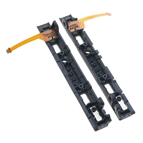 4X Replacement LR Slide Left Right Slider Rail with SL SR Flex Cable for   NS   Controller 2