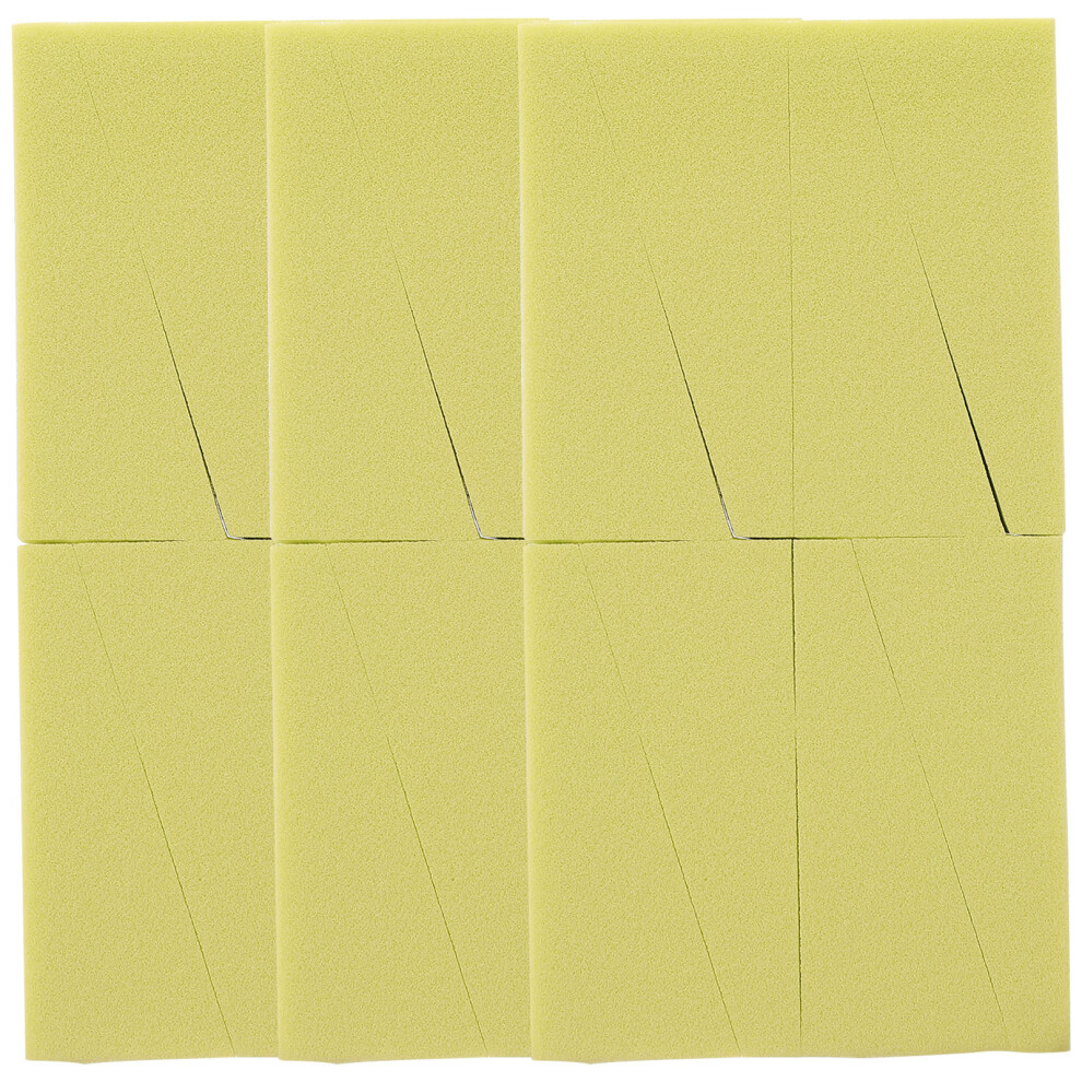 Inoomp 120 Pcs Nail Gradient Sponge Manicure Wedge