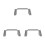 3Pcs Plastic Railway Footbridge Model For Sand Table Decor 10