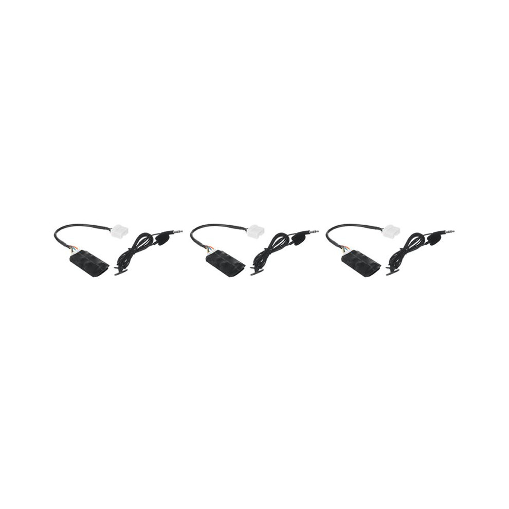 3X Car Radio Audio Adapter Aux Cable Microphone Handsfree For Accord Crv Fit Siming 4712251705936