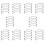 60PCS 6 Inch Guitar Patch Cables, Black Guitar Pedal Cable Effect Cable Cord, 1/4 Inch TS Right Angle Guitar Patch Cable 1