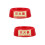2Pièces Socle Extincteur Rouge Haute Résistance 8