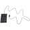 4X  USB Wired Numeric Keypad Numpad 18 Keys Digital Keyboard for Accounting Teller Laptop Windows Android (Black) 4