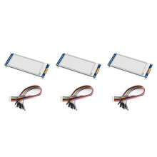 3X Waveshare 2,9 Inch E-Ink-Display Lokaal Vernieuwen 296X128 Resolutie SPI-Communicatie-Interface voor Raspberry Pi 4 /