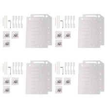 4X 3.5 Cal Klatka na Dysk Twardy HDD 8X3.5 Cal Klatka na Dysk Twardy DIY Obudowa na Dysk Twardy do Rozbudowy Pamięci Komputera Górniczego BTC