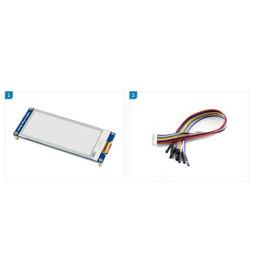 3X Waveshare 2.9 Inch E-Ink Display Local Refresh 296X128 Resolution SPI Communication Interface for Raspberry Pi 4 2