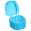 2 Count Denture Retainer Container Box Case For False Tooth Cleaning 1