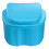 2 Count Denture Retainer Container Box Case For False Tooth Cleaning 2