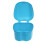 2 Count Denture Retainer Container Box Case For False Tooth Cleaning 5