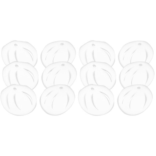 12 Pcs Lotus Filter Sponge White Absorbent Cotton Cartoon 2