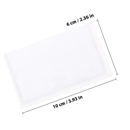 10pcs Trading Card Plastic Sleeves For Car Windshield Pvc 1