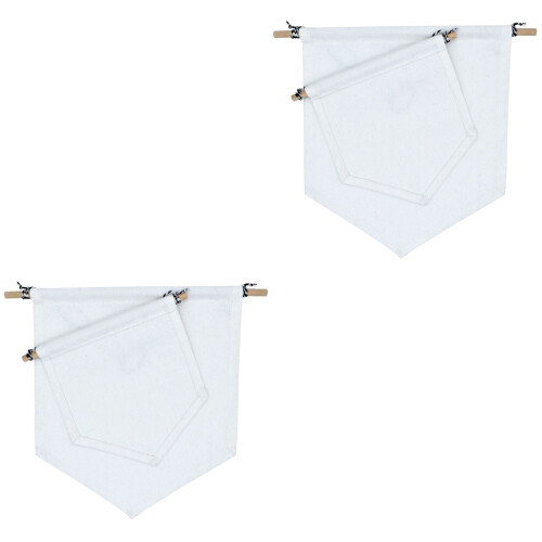 4Pièces Bannière Fanion Pour Épingle Broche Présentation Mural 2