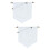 4Pièces Bannière Fanion Pour Épingle Broche Présentation Mural 7