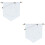 4Pièces Bannière Fanion Pour Épingle Broche Présentation Mural 6