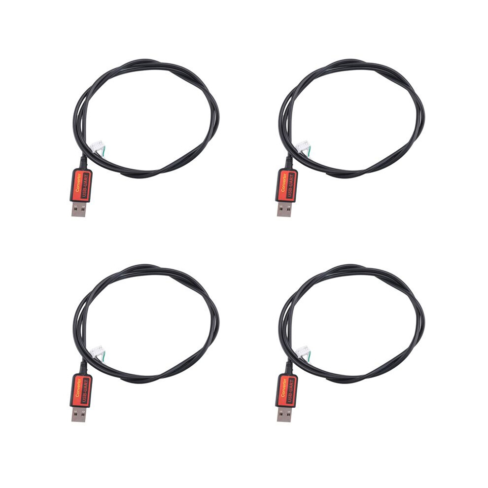 4X Bms Usb- Uart Communication Protocol To Pc For Lifepo4 Li-Ion Ncm Lto Battery 4S To 32S Daly Bms Uart Cable 6033245237256