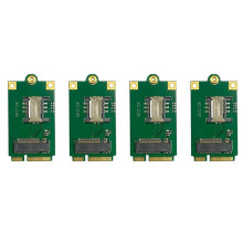 4X 4G 5G M.2-Zu-PCIe-Adapter NGFF Zu -PCI-E-Adapterplatine mit SIM-Kartensteckplatz für L860-GL DW5820E DW5816E EM7455